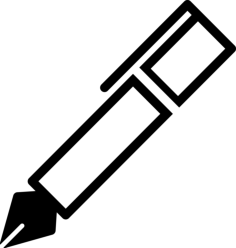 Calligraphy Pen Craft Design Svg File, Free Vectors File